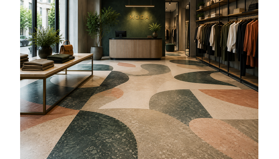 Floor Vinyl Blackback 800 FR, +/- 800 g/m2
For UV and Latex
88% PVC and 12% Polyester, Slip resistance class R11
3,20 x +/- 25 m